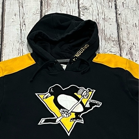 Pittsburgh Penguins NHL Hockey Hoodie Pullover Sweatshirt - Picture 3 of 5